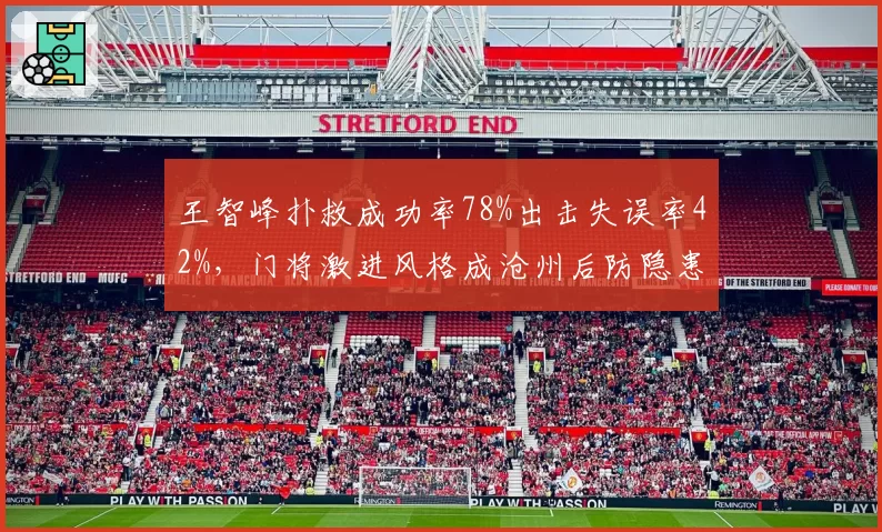 王智峰扑救成功率78%出击失误率42%，门将激进风格成沧州后防隐患