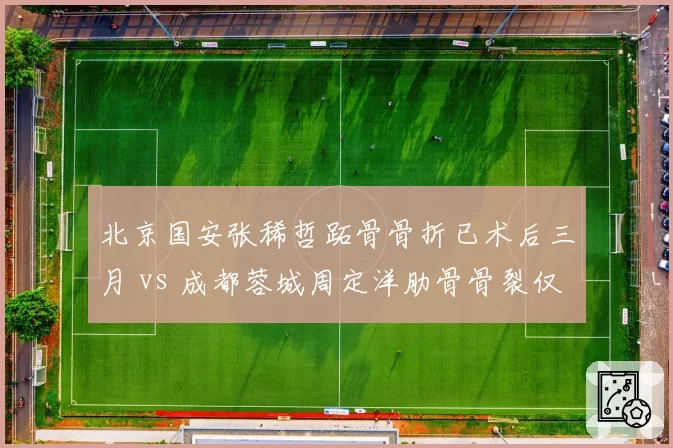 北京国安张稀哲跖骨骨折已术后三月 vs 成都蓉城周定洋肋骨骨裂仅缺阵两周，中场老将恢复效率迥异